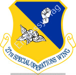 27th Special Operations Wing Unit Flag