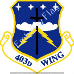 403d Wing Unit Flag