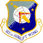 512th Airlift Wing Unit Flag