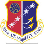 514th Air Mobility Wing Unit Flag