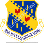 70th ISR Wing Unit Flag