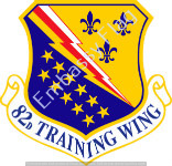 82d Training Wing Unit Flag