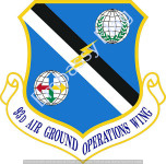 93d Air Ground Operations Wing Unit Flag