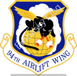 94th Airlift Wing Unit Flag