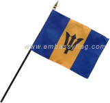 Barbados desktop flag