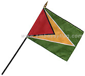 Guyana miniature country flag