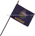 Kansas desktop flag