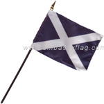 Scotland St. Andrews Cross desktop flags