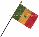 Senegal desktop flags