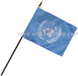 United Nations desktop flag