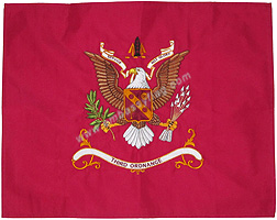 3rd Ordnance regimental colors