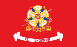 192nd Engineer Battalion printed colors