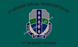 1st Infantry 2nd Special Troops Battalion flag