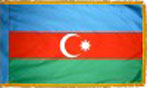 Azerbaijan indoor flag