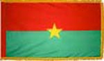 Burkina Faso indoor flag