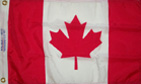 Canada boat flag