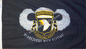 Custom Airborne flag