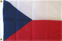 Czech Republic boat flag