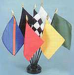 Auto Racing Desktop flag set