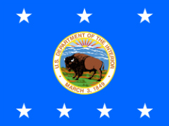 Interior Dept, Secretary flag