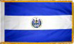 El Salvador indoor flag