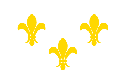 French Fleur-de-lis flag