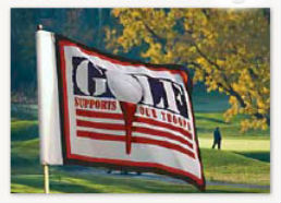 Golf tournament flag