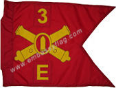 Historic Coast Artillery guidon