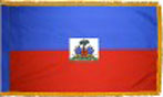 Haiti indoor flag