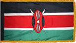 Kenya indoor flag