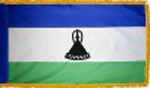 Lesotho indoor flag