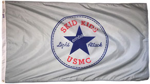 Marine Corps Skid Kids flags\