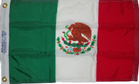 Mexico boat flag