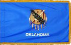 Oklahoma indoor flag