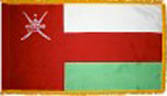 Oman indoor flag