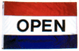 Open flags