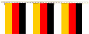 Germany flag pennant strings