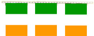 Ireland flag pennant strings