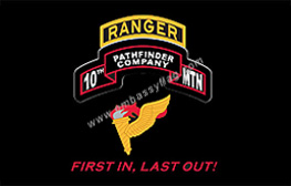 Army Ranger Pathfinder flag