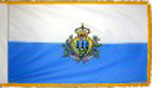 San Marino indoor flag