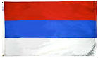 Serbia civil ensign boat flag