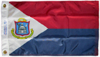 St Maarten boat flag