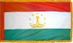 Tajikistan indoor flag