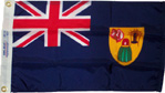 Turks Caicos boat flag