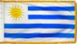 Uruguay indoor flag