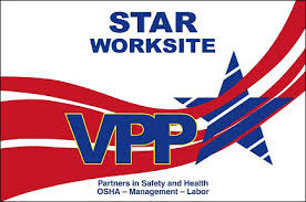 OSHA Star Worksite VPP flags