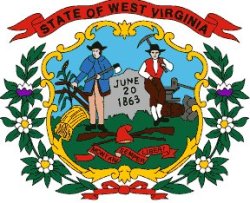 West Virginia flag coat of arms