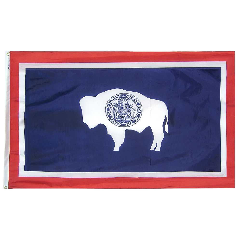 Wyoming state flag