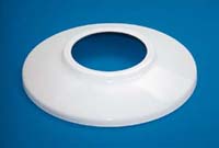 Fiberglass flashing collar