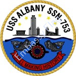 USS Albany ship crest